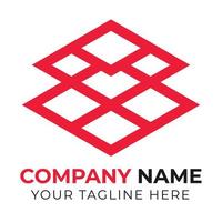 professionale aziendale minimo astratto attività commerciale logo design per tutti genere azienda modello gratuito vettore