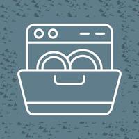 lavastoviglie vettore icona