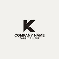 k logo design vettore