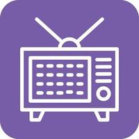 illustrazione del design dell'icona del vettore tv