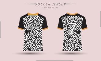 migliore vettore calcio maglia modello sport t camicia design