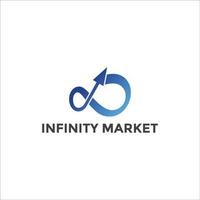 infinito marketing logo vettore