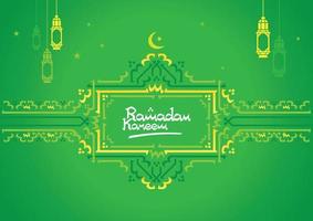 islamico Ramadhan kareem grande sfondo tema per qualunque scopo vettore