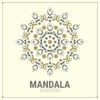 mandala colorati con forme lineari vettore