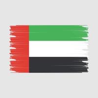 Emirati Arabi Uniti bandiera illustrazione vettore