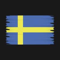 Svezia bandiera illustrazione vettore