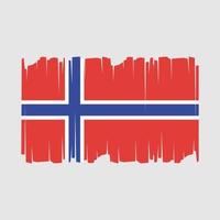 Norvegia bandiera vettore illustrazione