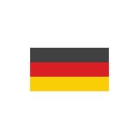 Germania bandiera vettore illustrazione design