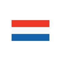 Olanda bandiera vettore illustrazione design