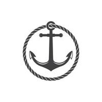 nautico e marittimo icona logo vettore illustrazione