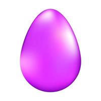 Pasqua uova impostato di vettore illustrazione. diverso colore Pasqua uova vettore illustrazione