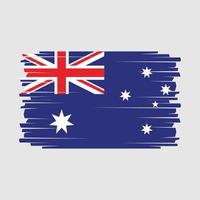 vettore di bandiera australia