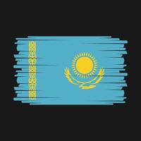 vettore di bandiera del kazakistan