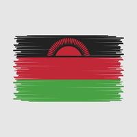 vettore di bandiera del malawi