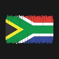 vettore di bandiera del sudafrica
