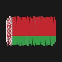vettore di bandiera della bielorussia
