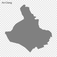 carta geografica di Provincia di Vietnam vettore