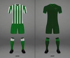 calcio kit 2018-19, camicia modello per calcio maglia. vettore