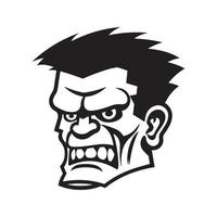 Frankenstein , vettore concetto digitale arte, mano disegnato illustrazione