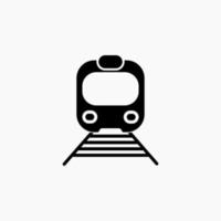 vettore illustrazione di metropolitana simbolo. modificabile icona design