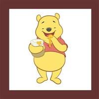 Winnie the Pooh vettore