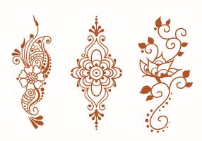 pacchetto di vettore di arte del hennè