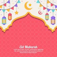 eid mubarak concetto di fondo