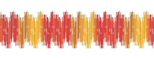 sfondo rosso onda sonora digitale vettore