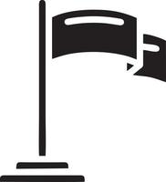 bandiera icona simbolo vettore Immagine. illustrazione di il agitando bandiera Posizione design Immagine. eps 10.