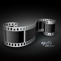 vettore film reel