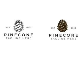 pigna logo design modello vettore