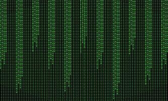 sfondo matrice binario hacker vettore