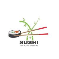 Sushi vettore icona etichetta illustrazione design