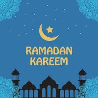 Ramadan kareem. Ramadan mubarok vettore arte. eid mubarok vettore arte. eid mubarok illustrazione. musulmano Ramadan mubarok. Ramadan mubarok illustrazione.