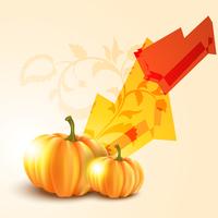 zucca di Halloween vettore