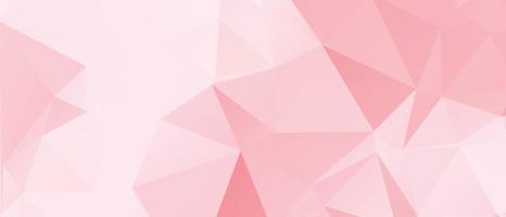 astratto rosa colore poligono sfondo disegno, astratto geometrico origami stile con pendenza. presentazione, sito web, sfondo, copertina, banner, modello modello vettore