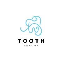 dente logo, dentale cura vettore, illustrazione icona design vettore