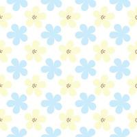 fiori seamless pattern vettore