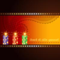 diwali crackers design vettore