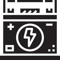 batteria energia icona simbolo vettore Immagine. illustrazione di il batterie caricare elettrico icona design Immagine. eps 10
