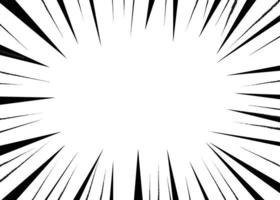 comico sunburst illustrazione.astratto cartone animato modello vettore