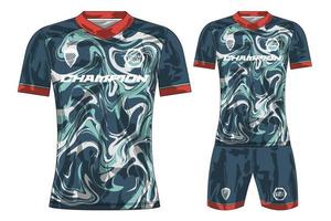 calcio maglia sport maglietta design modello per calcio club vettore