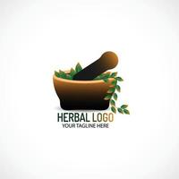 erbaceo logo modello design vettore