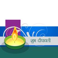 coloful diwali design vettore