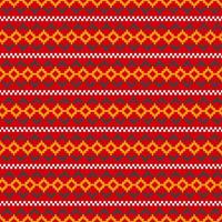 etnico tradizionale colorato maglia modello. azteco geometrico forma senza soluzione di continuità modello sfondo. etnico maglieria modello uso per tessuto, tessile, casa decorazione elementi, tappezzeria, avvolgere. vettore