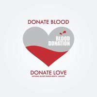 donare sangue sfondo vettore illustrazione
