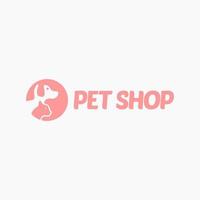colorato animali domestici cane gatto icona etichetta vettore