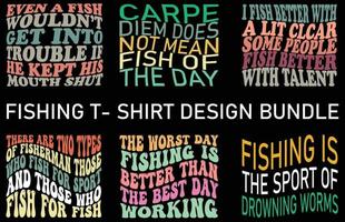 pesca t -camicia design fascio, t camicia design vettore