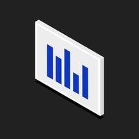 lavagna e statistiche isometriche vettore