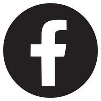 icona media sociale Facebook vettore